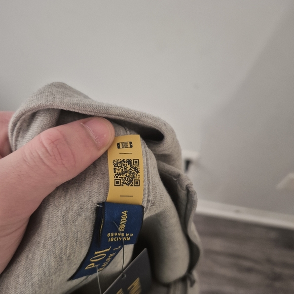 Dark Gray Polo Quater Zip - Picture 6 of 7